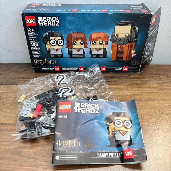 LEGO Brickheadz HARRY POTTER Mini Figure Instructions 40495 NEW IN BAG - No box - Picture 1 of 5
